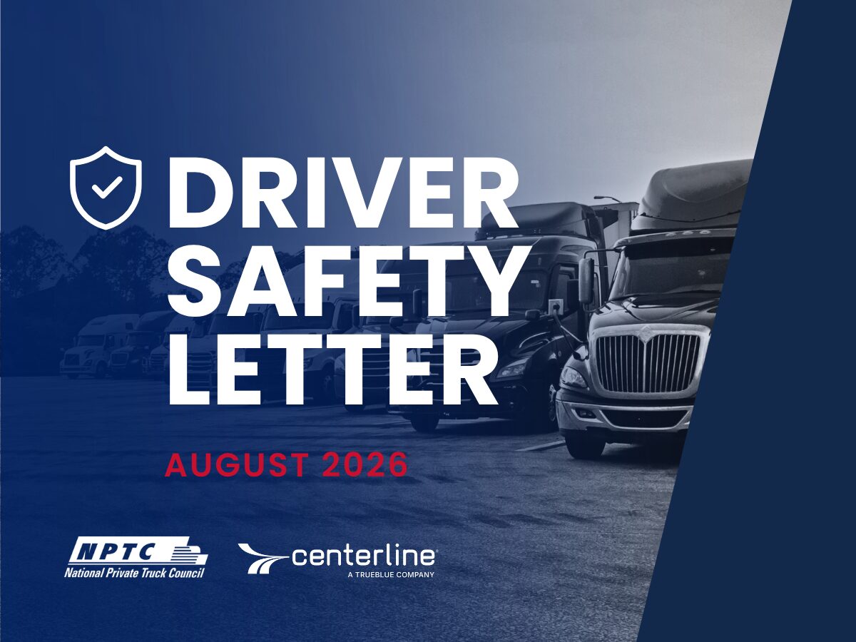 NPTC Safety Article- August 2026 – Brake Safety Week